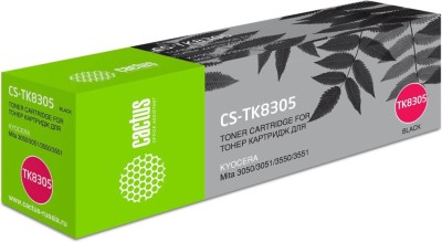 Картридж Cactus TK-8305K (CS-TK8305) Black для Kyocera 3050/ 3051/ 3550/ 3551, чёрный, 25000 страниц