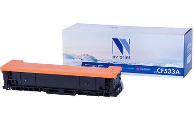 Картридж NV Print CF533A Пурпурный для принтеров HP Color LaserJet Pro MFP M180n/ M181fw, 900 страниц