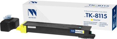 Картридж NV Print TK-8115 Yellow для Kyocera EcoSys-M8124/ EcoSys-M8130, 6000 страниц