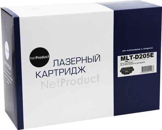Картридж NetProduct (N-MLT-D205E) для Samsung ML-3710/ SCX-5637, 10K