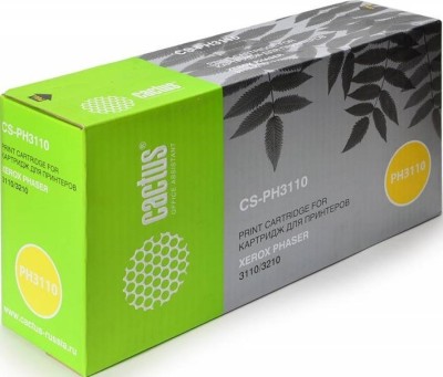 Картридж Cactus 109R00639 (CS-PH3110) Black для Xerox Phaser 3110/ 3210, чёрный, 2500 стр.