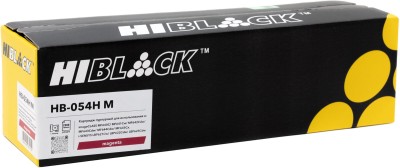 Картридж Hi-Black (HB-№054H M) для Canon i-SENSYS LBP621Cw/622/623/ imageCLASS MF642Cdw, пурпурный, 2,3K (с чипом)