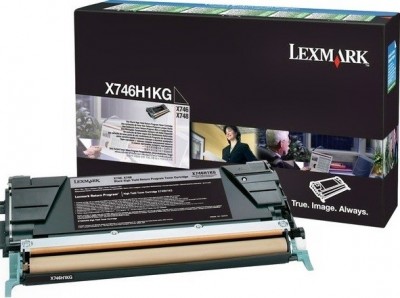 X746H1KG оригинальный картридж Lexmark для принтера Lexmark X746/748, black, 12000 страниц