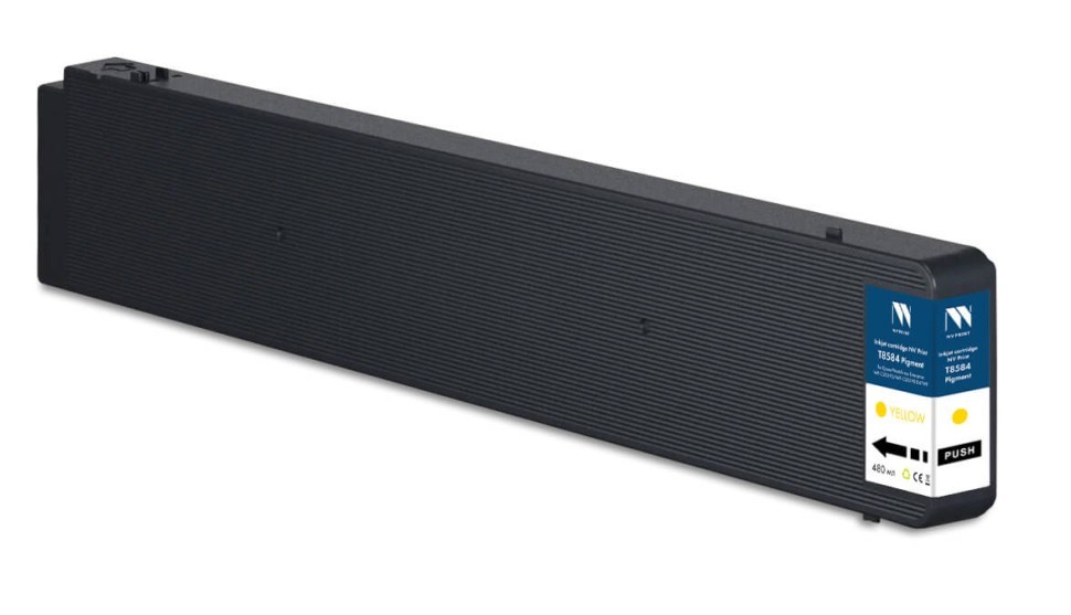 Картридж NV Print T8584 Yellow для Epson WorkForce Enterprise WF-C20590/ WF-C20590 D4TWF, жёлтый, 50000 стр.