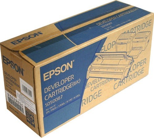 C13S050087 оригинальный картридж Epson для принтера Epson EPL-5900/6100,  6к