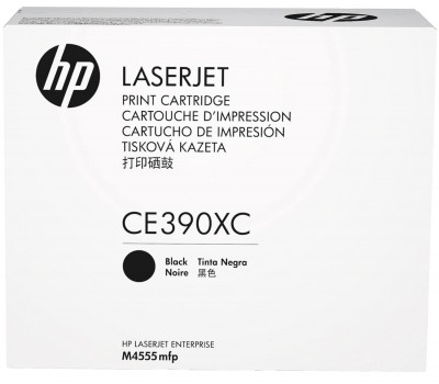 CE390XC (90X) оригинальный картридж в корпоративной упаковке  HP для принтера HP LaserJet Enterprise M4555mfp/ Enterprise 600 Printer M602/ M602dn/ M602n/ M602x/ M603/ M603dn/ M603n/ M603xh black, 24000 страниц, (контрактная коробка)