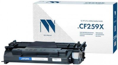 Картридж NVP NV-CF259X для принтеров HP Laser Jet Pro M304/ M404/ M428, Black, 10000 страниц