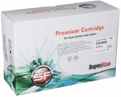 Картридж SuperFine CE400X (507X) Black для HP Color LaserJet M551, М551n, M551dn, M551xh черный 11000 копий совместимый