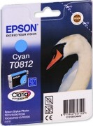 Картридж Epson C13T08124A10 T0812, T11124 11,1ml голубой 740 копий в технологической упаковке