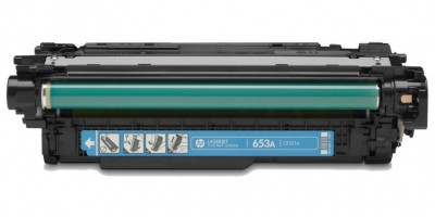 CF321A (653A) оригинальный картридж HP в технологической упаковке для принтера HP Color LaserJet Enterprise M651/ M680dn/ M680f/ M680z Cyan, 16500 страниц