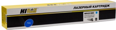 Картридж Hi-Black W9221MC (HB-W9221MC) Cyan для HP Color LaserJet Managed E78223/ E78228, голубой, 20000 стр.