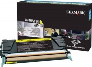 X746A1YG оригинальный картридж Lexmark для принтера Lexmark X746/748, yellow, 7000 страниц