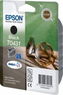 Картридж Epson C13T04314010 T0431,441 29ml черный 950 копий