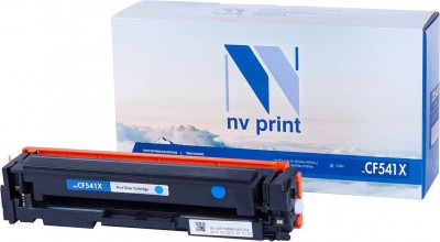 Картридж NV Print CF541X Голубой для принтеров HP Color LaserJet Pro M254dw/ M254nw/ MFP M280nw/ M281fdn/ M281fdw, 2500 страниц