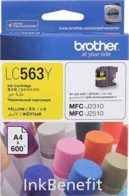 Brother LC-563Y (LC563Y) Картридж ,Yellow {MFCJ2510/2310, Yellow, (600стр.)}