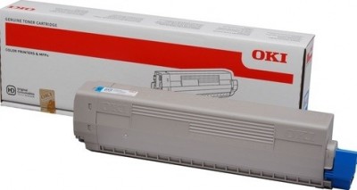44844627/44844615 Тонер-картридж Oki С822 7.3K (cyan)