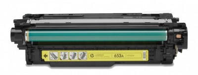 CF322A (653A) оригинальный картридж HP в технологической упаковке для принтера HP Color LaserJet Enterprise M651/ M680dn/ M680f/ M680z Yellow, 16500 страниц