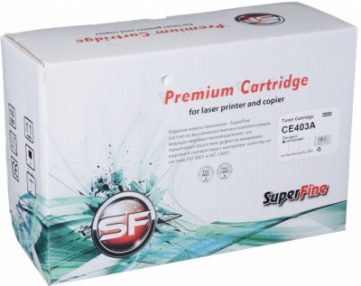 Картридж SuperFine CE403A (507A) Magenta для HP Color LaserJet M551, М551n, M551dn, M551xh пурпурный 6000 копий совместимый