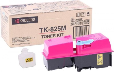 TK-825M (1T02FZBEU0) оригинальный картридж Kyocera для принтера Kyocera KM-C2520/KM-3225/KM-3232 magenta, 7000 страниц