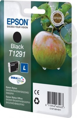C13T12914011 Картридж Epson для SX420W, SX425W, SX525WD, SX620FW, BX305F, BX305FW, BX320FW, BX525WD, BX625FWD, черный (cons ink)