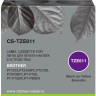 Картридж Cactus TZe-611 (CS-TZE611) для Brother P-touch 1010/ 1280/ 1280VP/ 2700VP, чёрный на жёлтом, 6мм х 8м