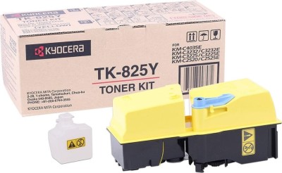TK-825Y (1T02FZAEU0) оригинальный картридж Kyocera для принтера Kyocera KM-C2520/KM-3225/KM-3232 yellow, 7000 страниц