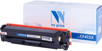 Картридж NV Print CF412X для HP LJ Pro M477fdn/ M477fdw/ M477fnw/ M452dn/ M452nw Yellow (5 000k)