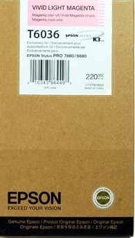 C13T603600 Картридж Epson для Stylus Pro 7880/9880 220ml Vivid LM