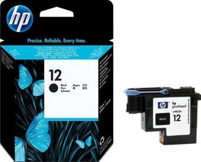 Картридж №12 для HP IJ3000 (C5023A) черная головка ТЕХНОЛОГИЯ ОРИГ