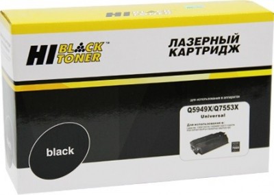 Картридж Hi-Black (HB-Q5949X/ Q7553X) для HP LJ P2015/ 1320/ 3390/ 3392, Универсальный, 7K
