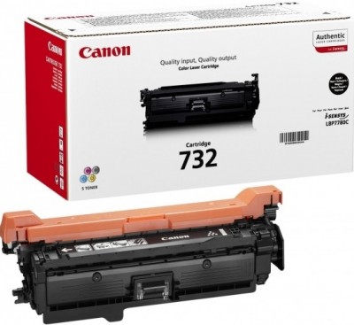 Canon 732Bk 6263B002 оригинальный картридж для принтера Canon LBP7780Cx black 6100 страниц