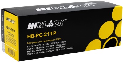 Картридж Hi-Black (HB-PC-211P) для Pantum P2200/ P2207/ P2507/ P2500W/ M6500/ M6550/ M6607, 1,6К