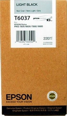 C13T603700 Картридж Epson для Stylus Pro 7880/9880 (light black)