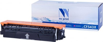 Картридж NV Print CF543X Пурпурный для принтеров HP Color LaserJet Pro M254dw/ M254nw/ MFP M280nw/ M281fdn/ M281fdw, 2500 страниц