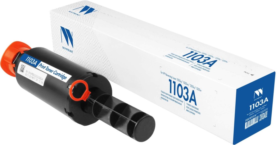 Тонер-картридж NV Print W1103A (NV-1103A) для принтеров HP Neverstop Laser 1000a/ 1000w/ 1200a/ 1200w, 2500 страниц