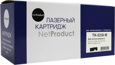Тонер-картридж NetProduct (N-TK-5230M) для Kyocera P5021cdn/ M5521cdn, M, 2,2K