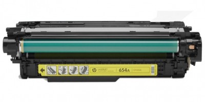 CF332A (654A) оригинальный картридж HP Yellow в технологической упаковке для принтера HP Color LaserJet Enterprise M651n/ M651dn/ M651xh, 15000 страниц
