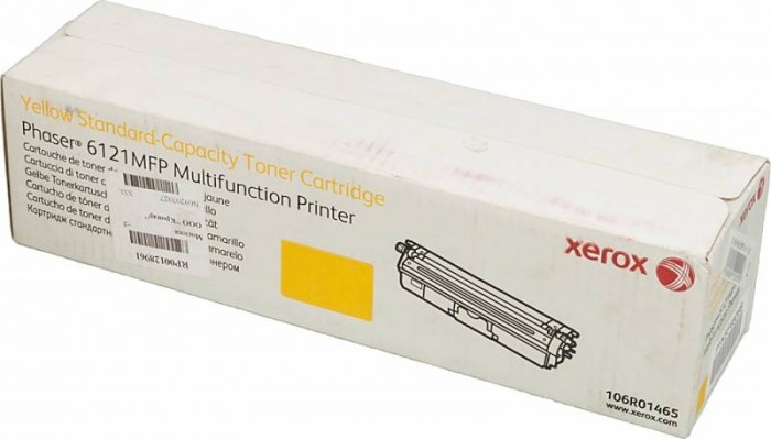 Картридж XEROX PHASER 6121 (106R01465) желтый 1,5k оригинальный