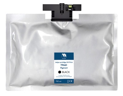 Картридж NV Print T9661 (NV-C13T966140) Black для Epson WorkForce Pro WF-M5299DW/ WF-M5799DWF, чёрный, 40000 стр.