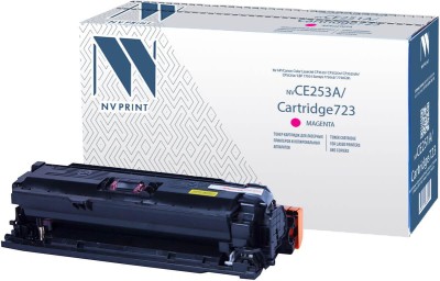Картридж NV Print CE253A/ 723 Пурпурный для принтеров HP LaserJet Color CP3525/ CP3525dn/ CP3525n/ CP3525x/ CM3530/ CM3530fs/ Canon i-SENSYS LBP7750Cdn, 7000 страниц