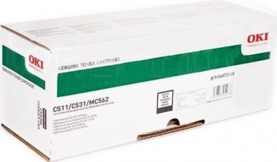 OKI 44973540 Тонер-картридж, Black {C511/531/MC562, (7000стр.)}